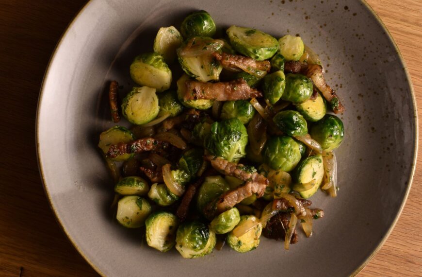 brussels sprouts with pork pancetta