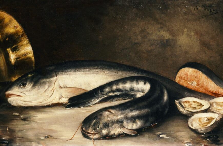 Food in Greek painting 2 – Nikolaos Vokos