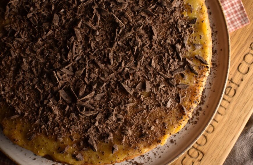 ricotta sponge cake with tangerine marmalade and walnuts