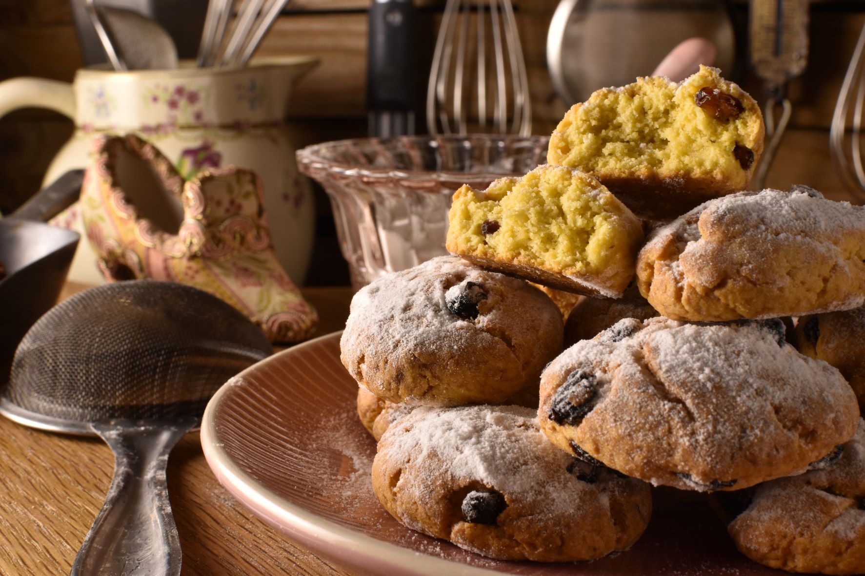 zaletti – Venetian cornmeal and raisin biscuits
