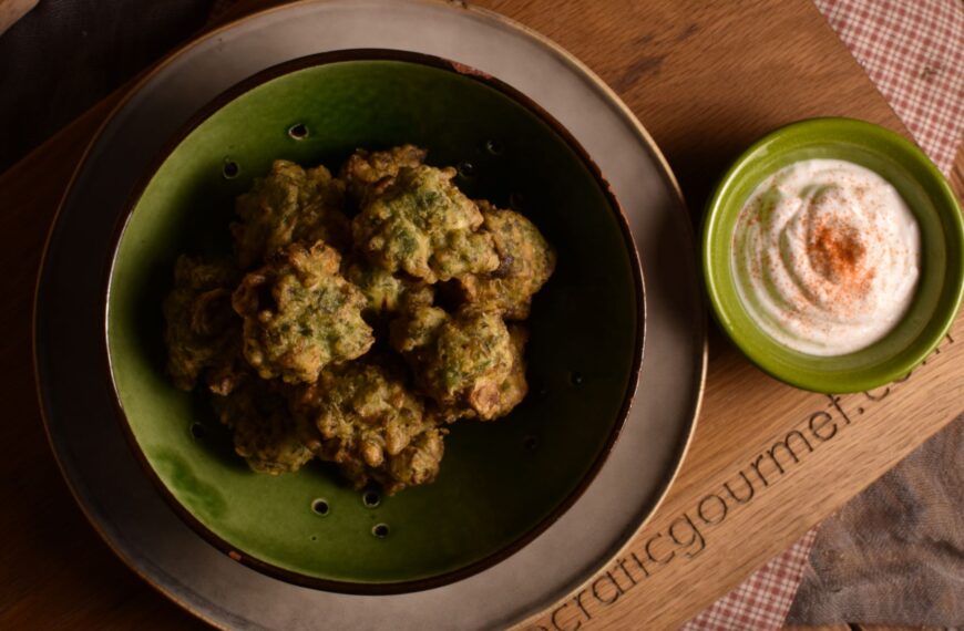 Aromatic herbs doughnuts
