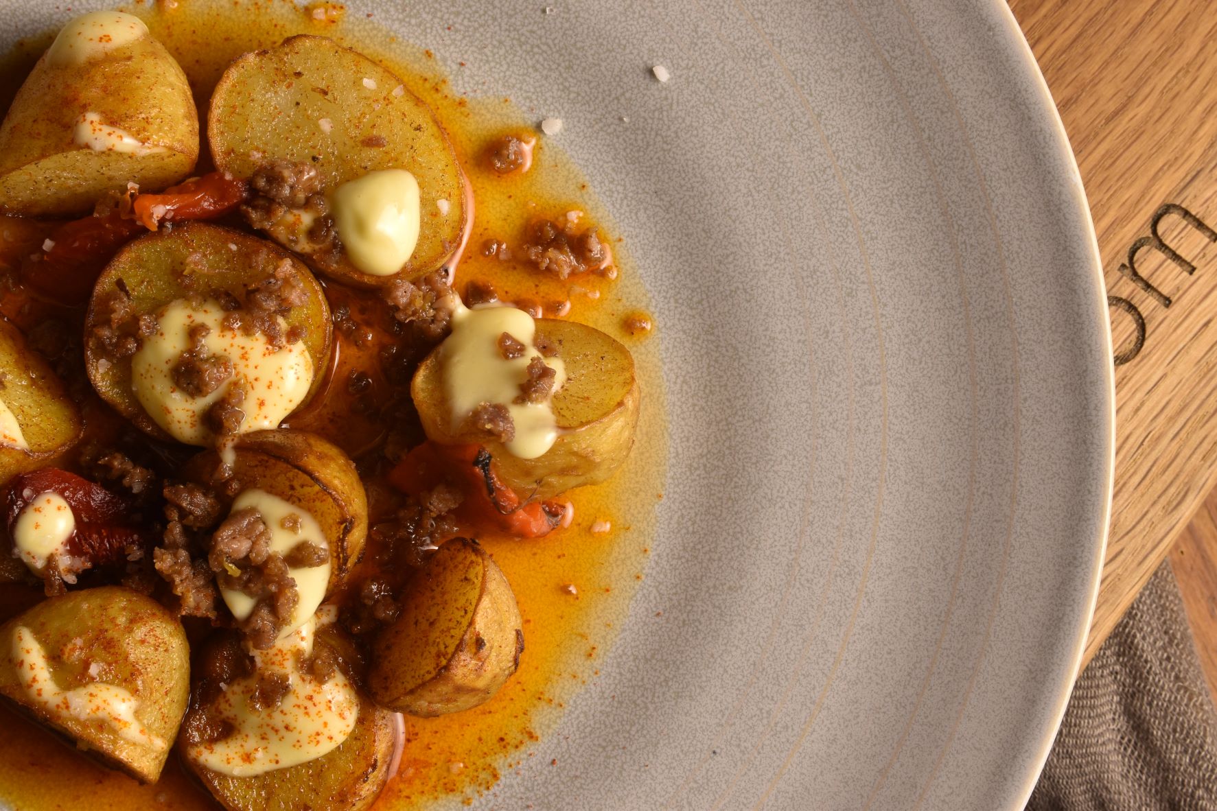 The bravas potatoes of my restaurant